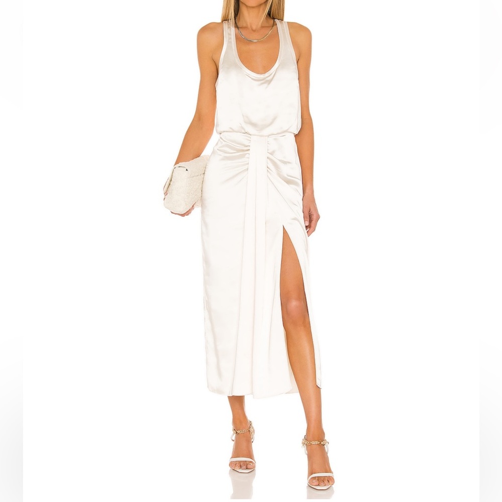 Alicia dress in ivory L’Academie